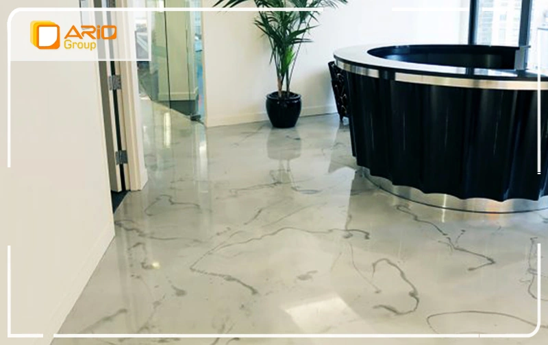 کفپوش اپوکسی آرایشگاه